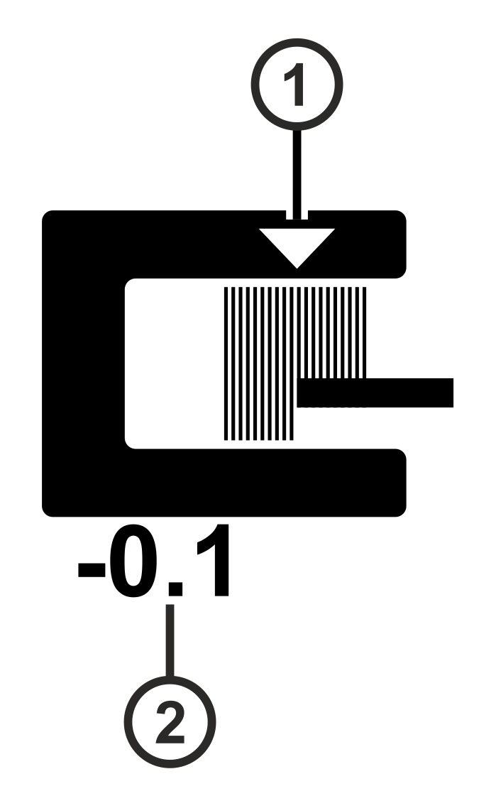 Edge Sensor Icon Edge Sensors Operation Display (Sensor 1/2)